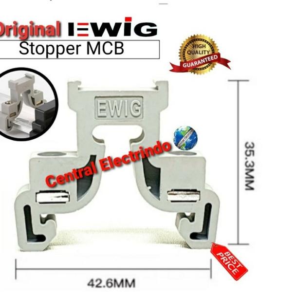 COS Change Over Switch Ohm Saklar EWIG Din Rail 2Phase 63A Model MCB.