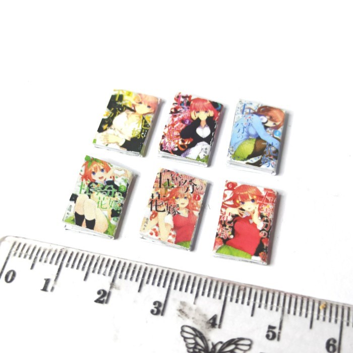 Miniatur 1/12 Komik Manga Gotoubun no Hanayome - Nendoroid Obitsu YMY