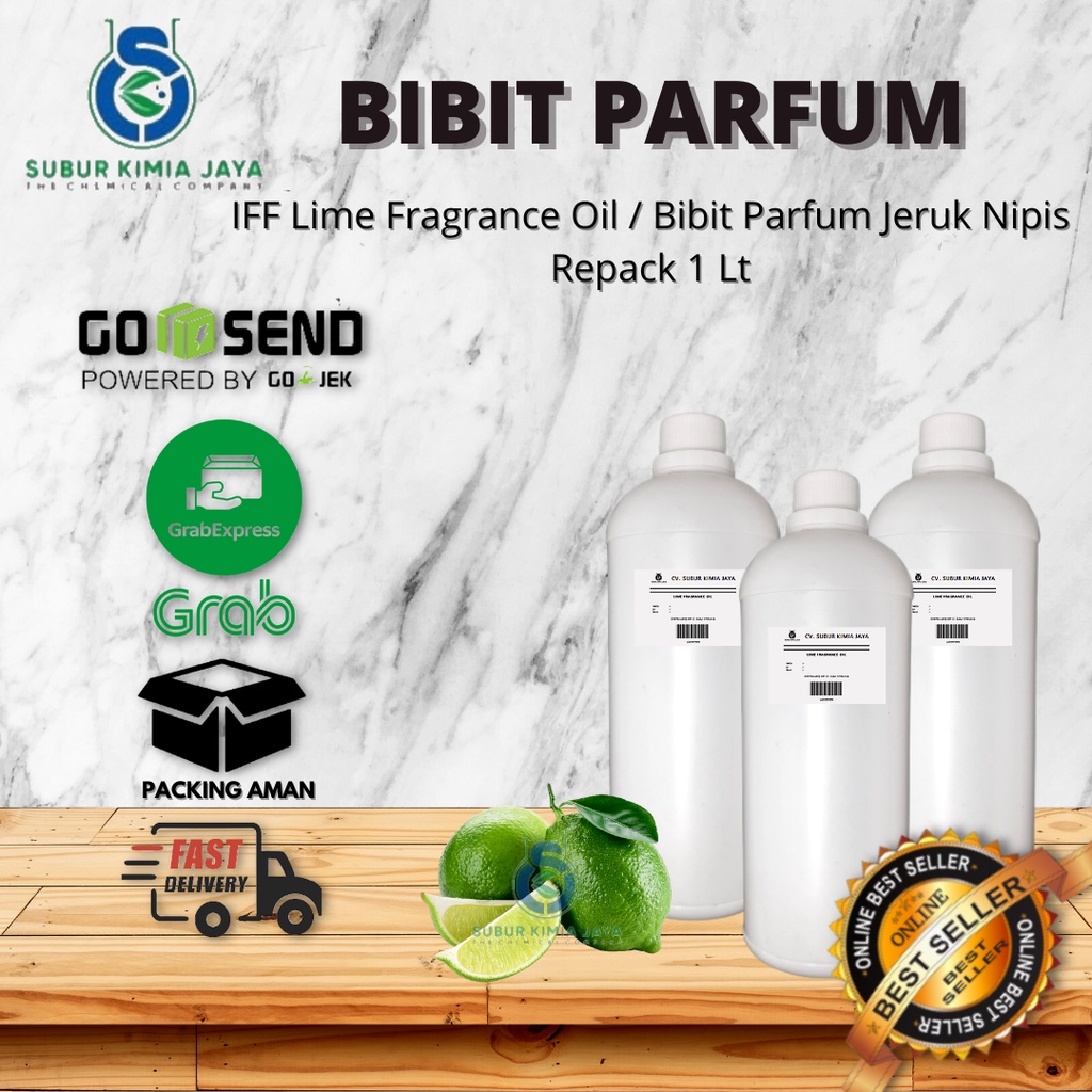 

Bibit Parfum Jeruk Nipis / Lime Fragrance Oil IFF 1L Premium