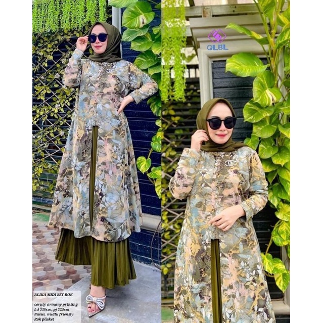 Aplikasi Midi set original by Qil bil / Midi Alisha original by Qil bil