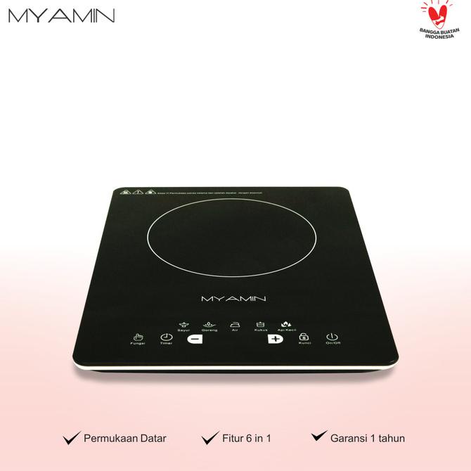 MYAMIN Kompor Induksi/Kompor Listrik/Kompor Portable/Cooktop 1000 Watt product ready