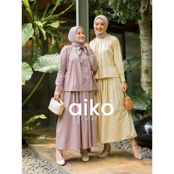 Jual Aiko Set Skirt Pulchragallery Baju Set Wanita Shopee Indonesia