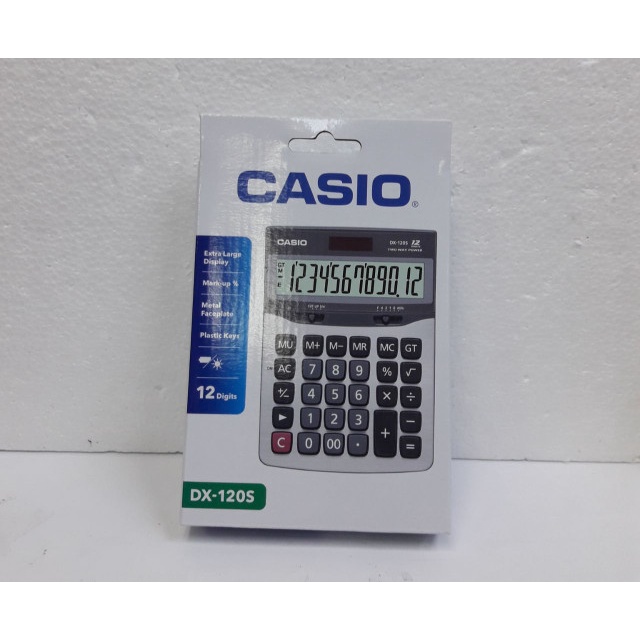 

CASIO CALCULATOR DX-120 B