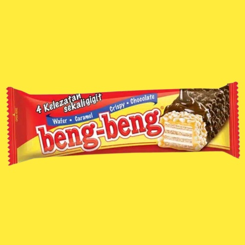 

( PER PCS ) ~ BENG BENG WAFER CARAMEL CRISPY CHOCOLATE