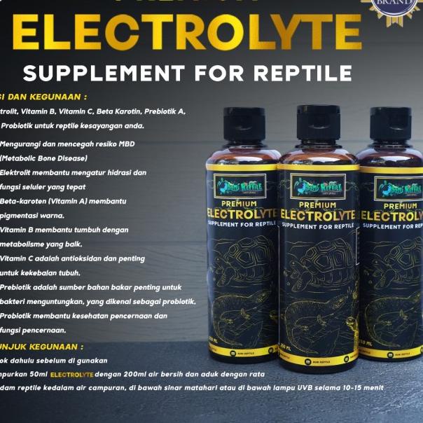PREMIUM ELECTROLYTE SUPPLEMENT FOR REPTILE BY BUMI REPTILE