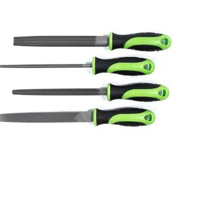 TEKIRO Kikir Besi Set - Files Set 6 Inch 4 Pcs GT-FS1846