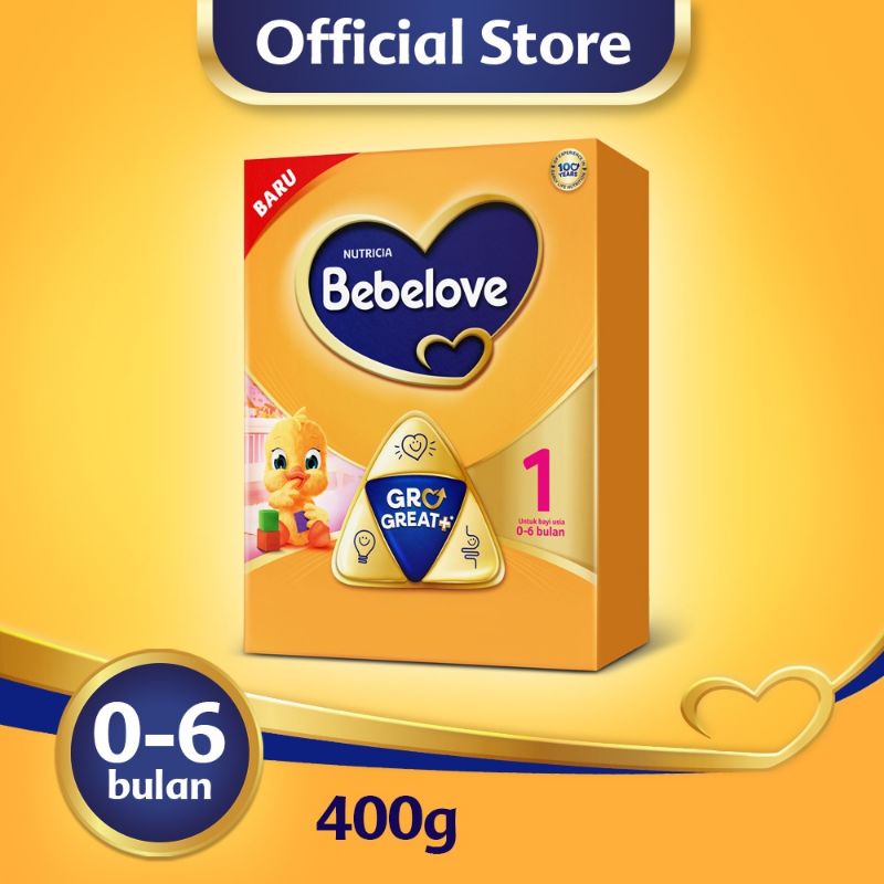 BEBELOVE 1 Susu Formula 0-6 bulan 400g