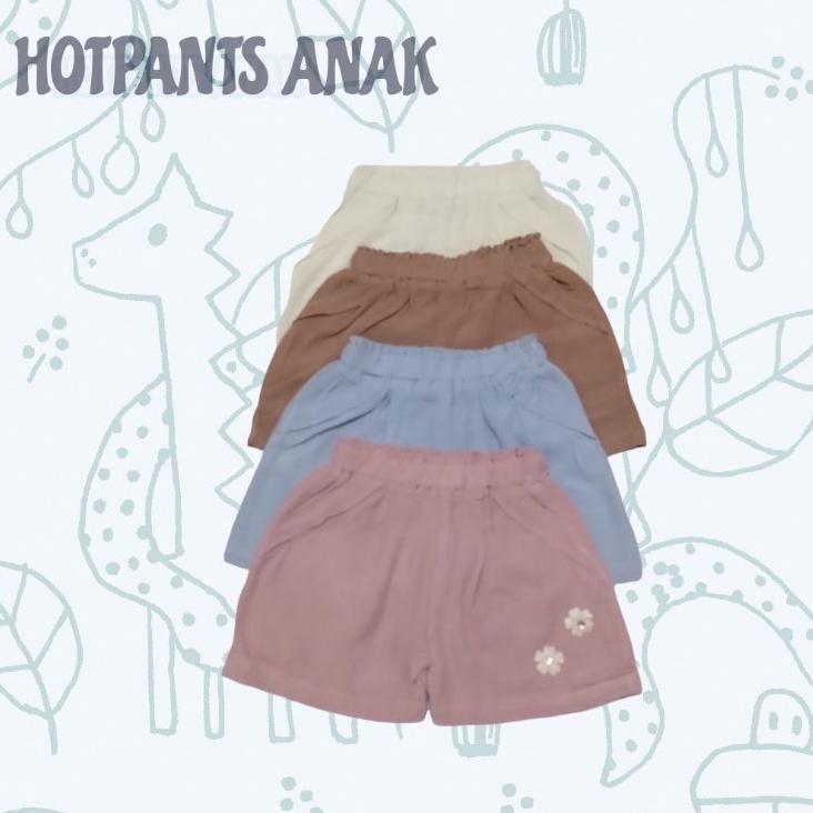 HOTPANTS ANAK CEWE USIA 2-3tahun