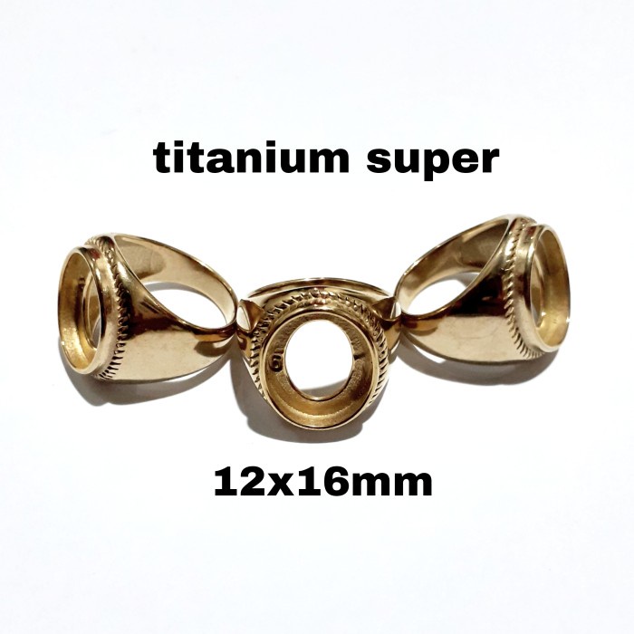Cincin Ring Emban Titanium Super Polos