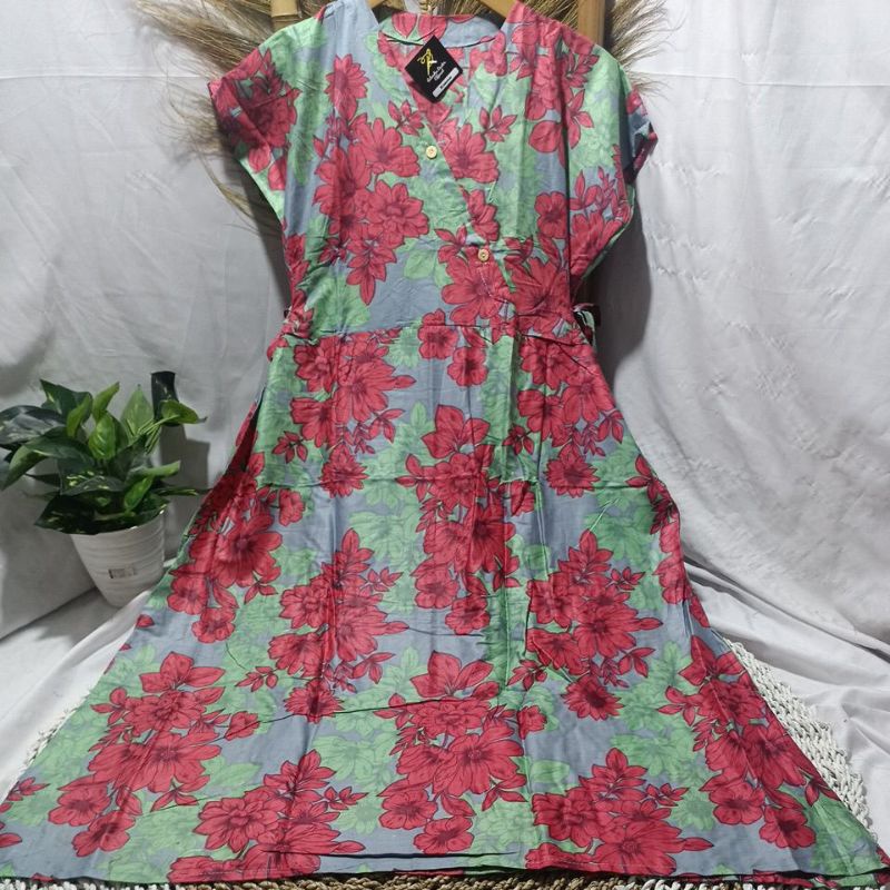 DRESS KIMONO VANESA TERBARU/DRESS MOTIF TERLARIS-Mts 2