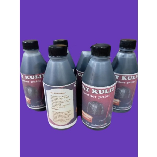 

Cat jaket kulit asli 100ml (Isi banyak)