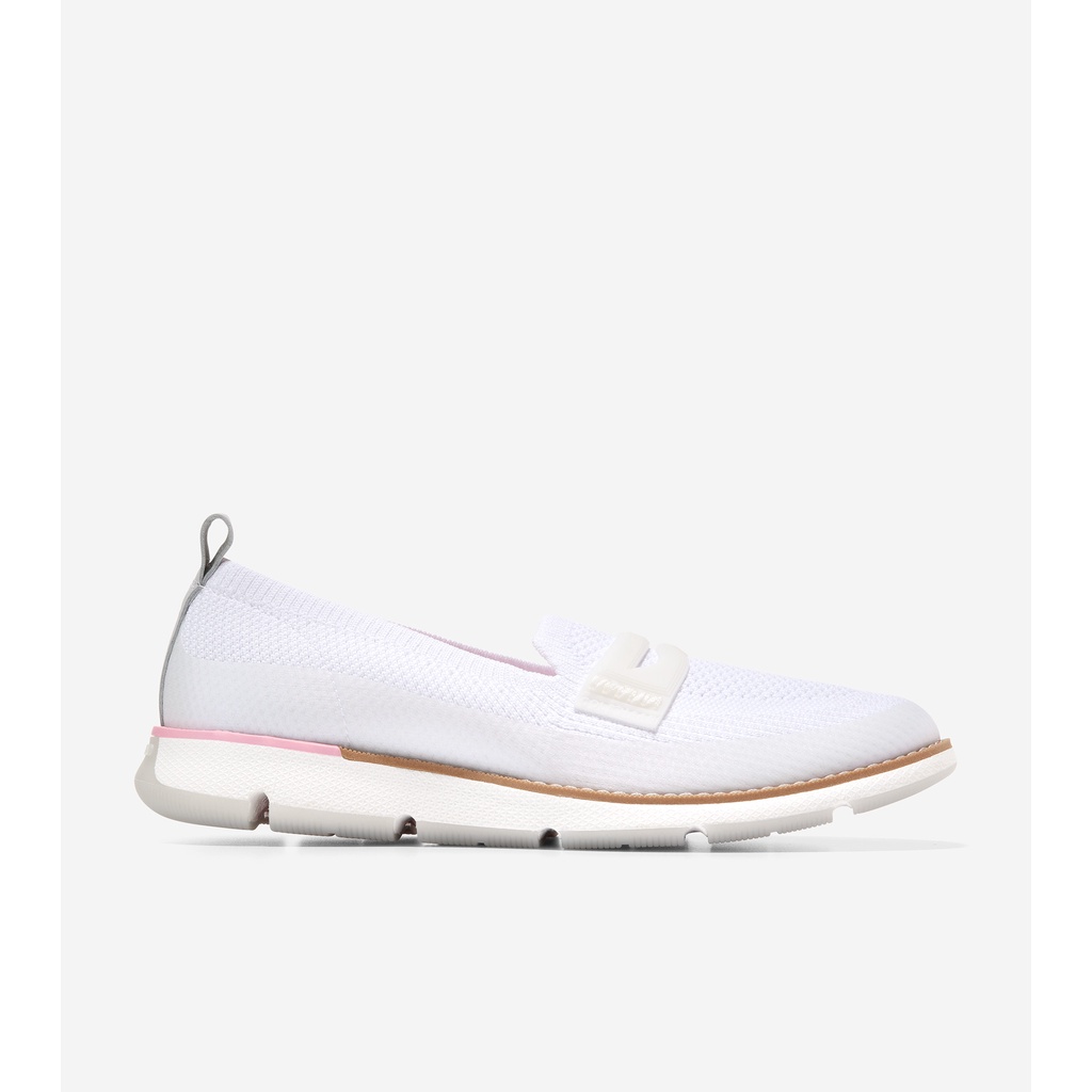Cole Haan Women 4. Zerogrand Stitchlite Loafer - Sepatu Wanita (Putih)