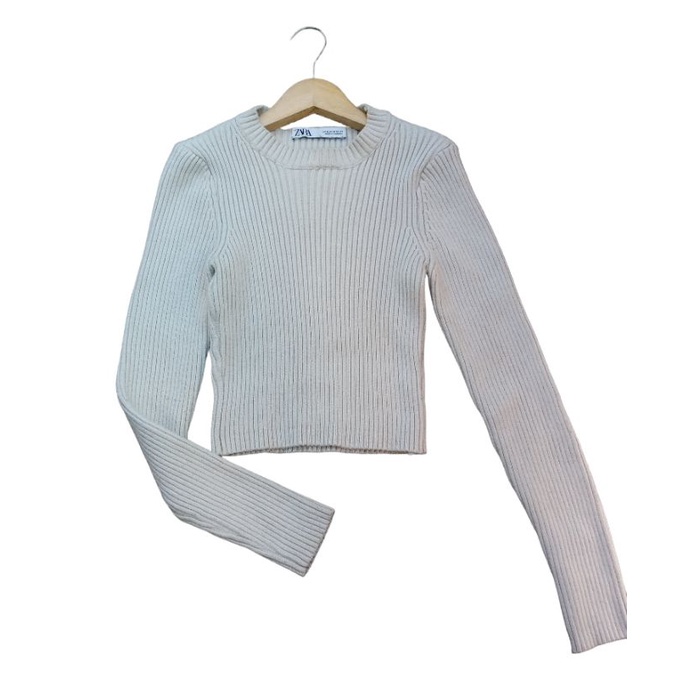 Zara Sweater Cardigan Rajut Remaja Second Preloved