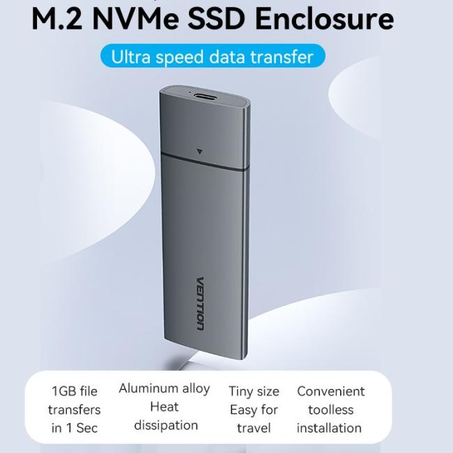 Vention SATA HDD SSD 2.5" Enclosure Case External - SATA