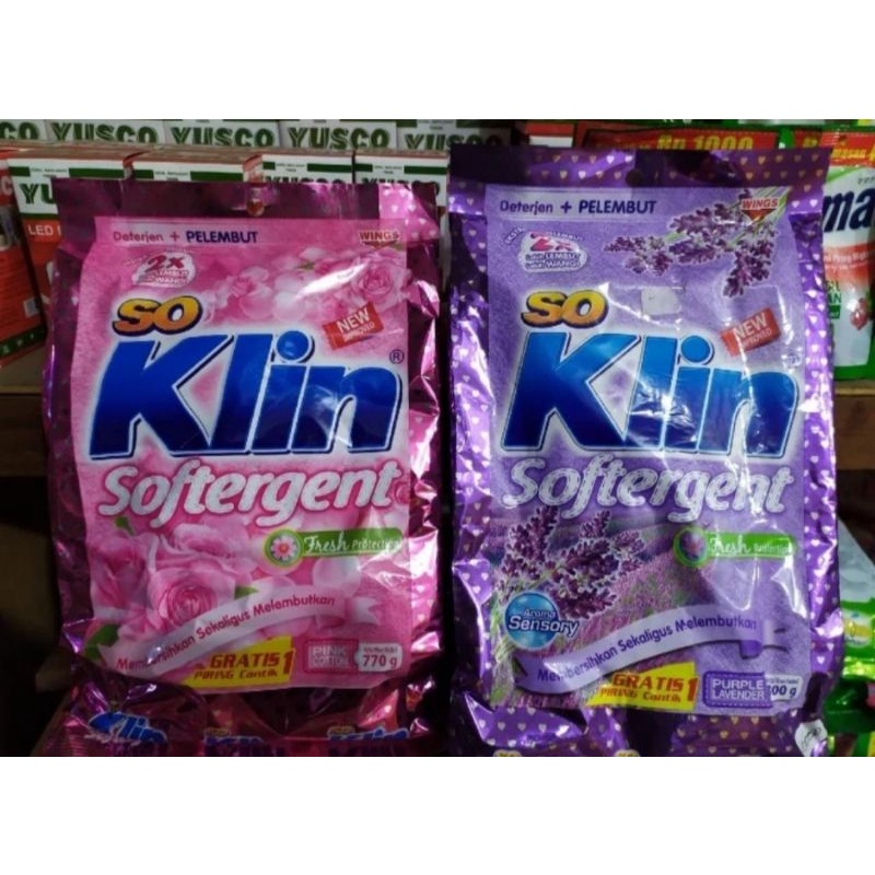 Soklin detergen 770gr