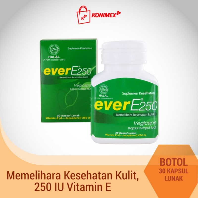 Konimex Ever E 250 Botol 30 Softcapsule Vitamin E