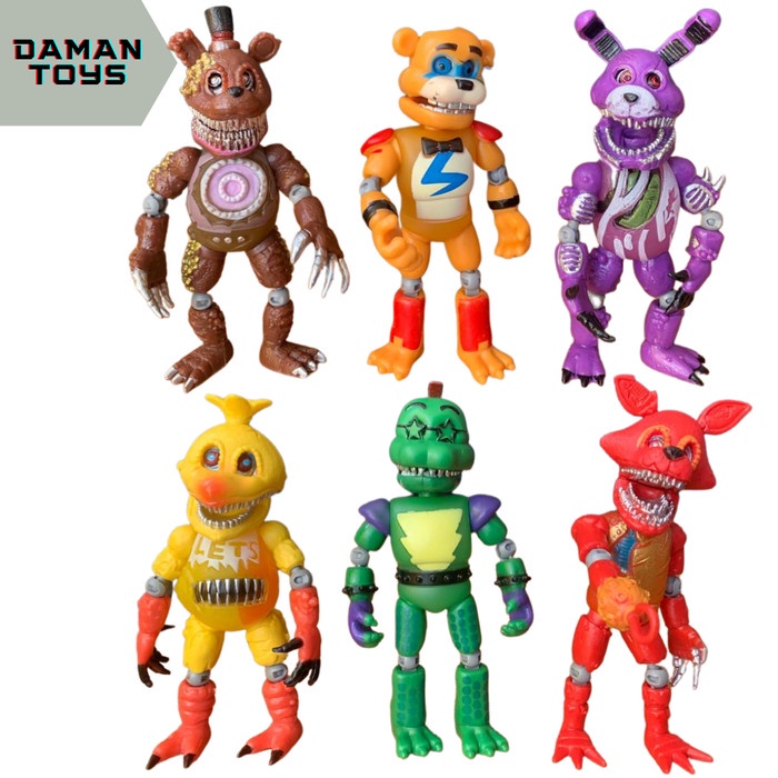 Mainan Anak Action Figure FNAF Five Night At Freddy Toys Bonie Koleksi