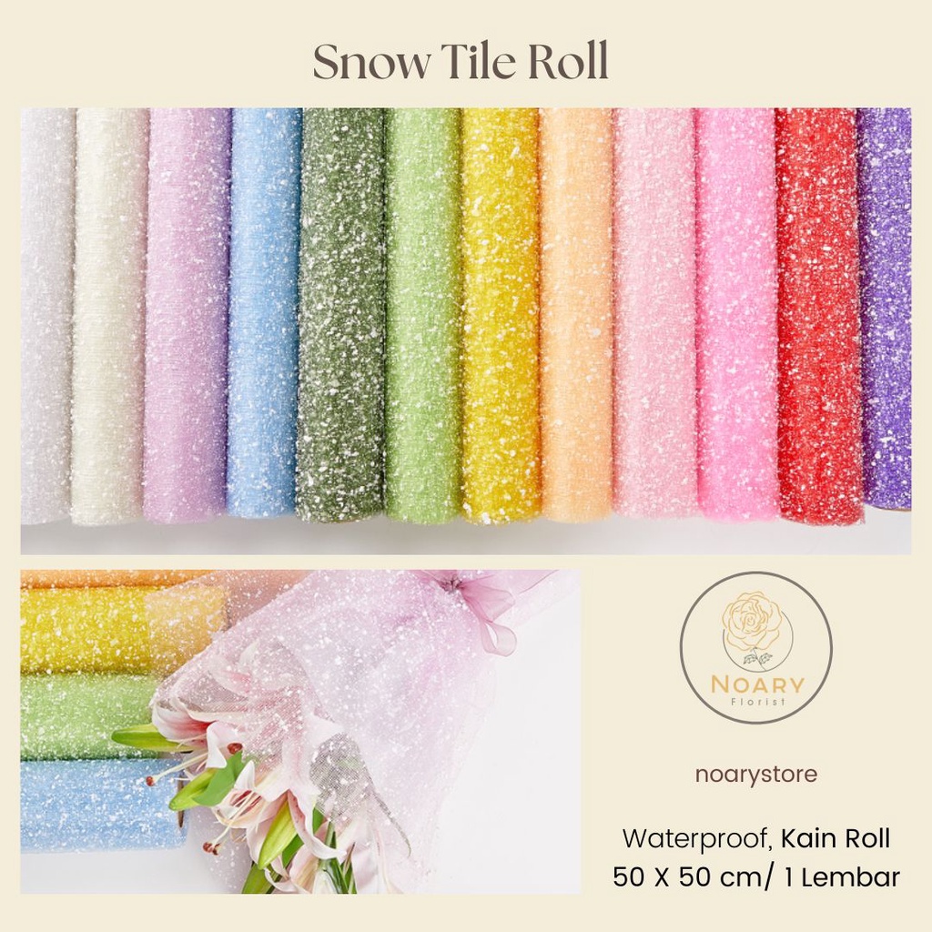Premium Net Roll / Cotton Roll / Kain Roll / Tissue Paper / Kain tisu / Kain Katun / Kain Bunga / Kain Pembungkus Bunga / Cotton Flower / Bouquet / Roll Flower / Tille wrapping / Mesh Roll