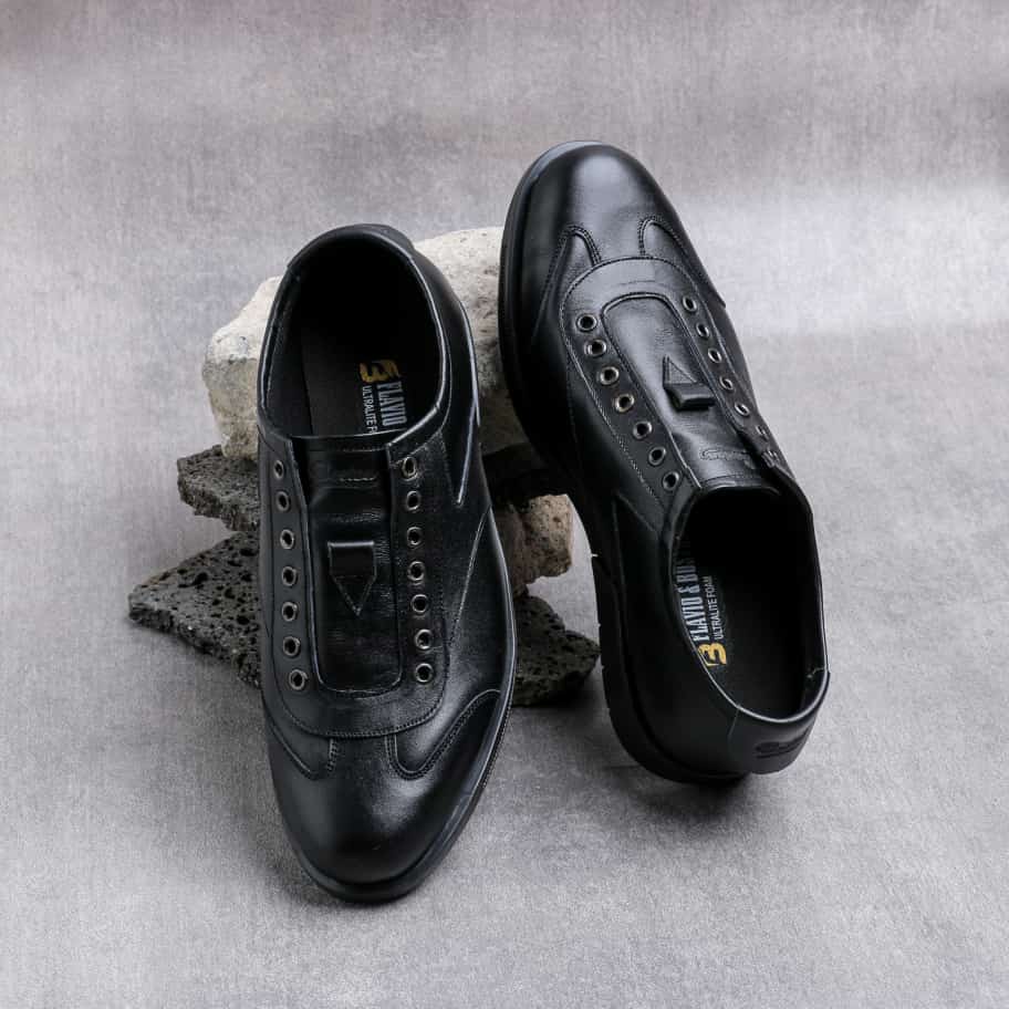 sepatu pantofel slip on sepatu kerja pria sepatu formal pria sepatu wisuda sepatu kondangan sepatu kulit asli sepatu kantor pria model ryujin flavio boston