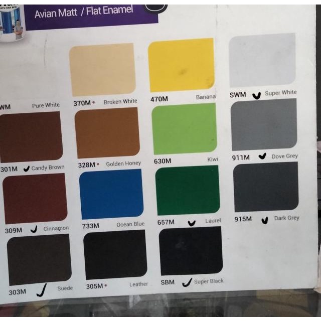 CAT KAYU BESI AVIAN 1KG - VERNIS CLEAR