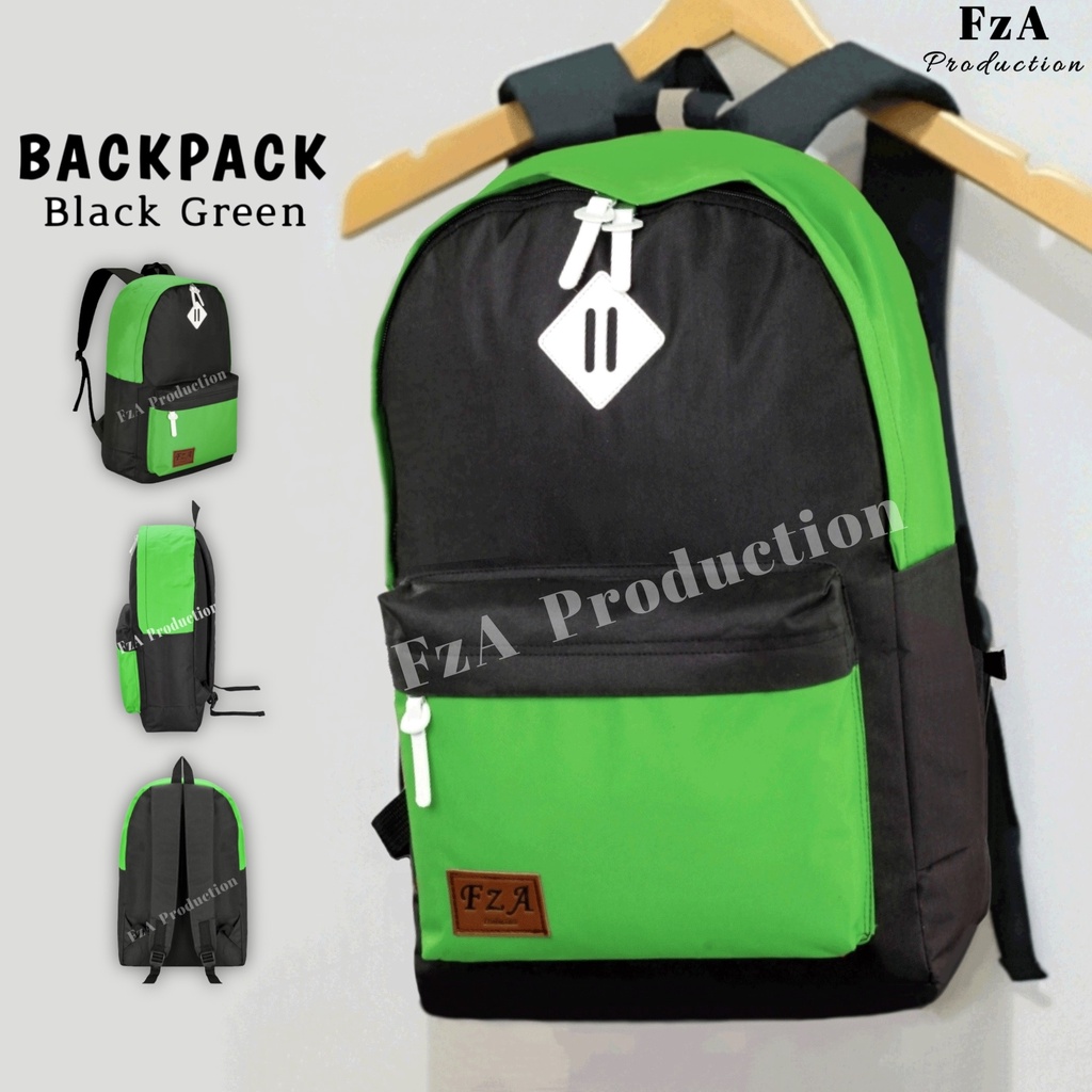 Big Promo..Tas Ransel Distro sekolah kuliah Kerja Pria Wanita Tas Ransel Laptop Original - FzA FREE Dompet Sakko HP