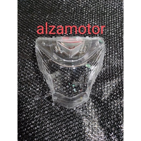 mika reflektor lampu depan satria Fu Fi original kaca mika lampu depan Suzuki satria Fu Fi