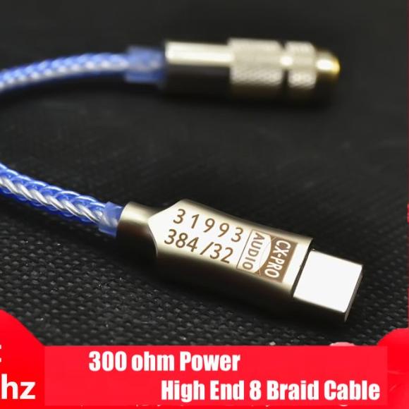 Conexant CX31993 Pro HiFi DAC Type C to Jack 3.5mm AUX Audio Adaptor