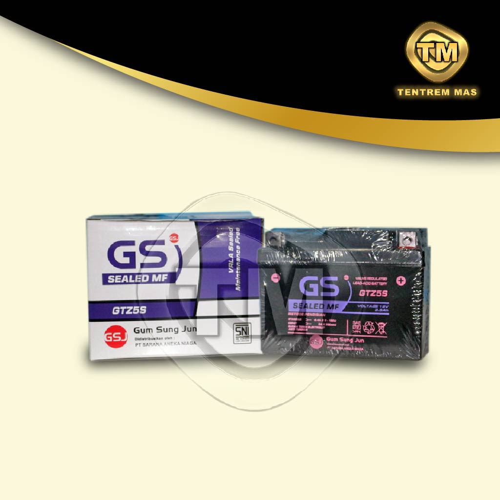 Aki Motor Yamaha Mio S GS RBTZ-5S GTZ5S / YTZ5S / MTZ5S