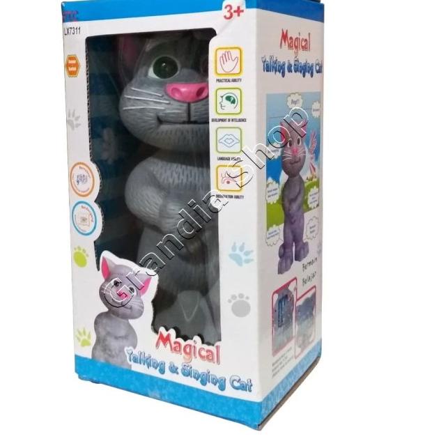 Boneka Kucing Bisa Bicara Nyanyi Versi 2 Bahasa Indonesia