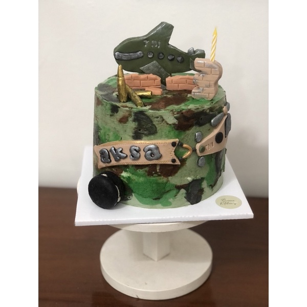 

KUE ULANG TAHUN TEMA PESAWAT TENTARA