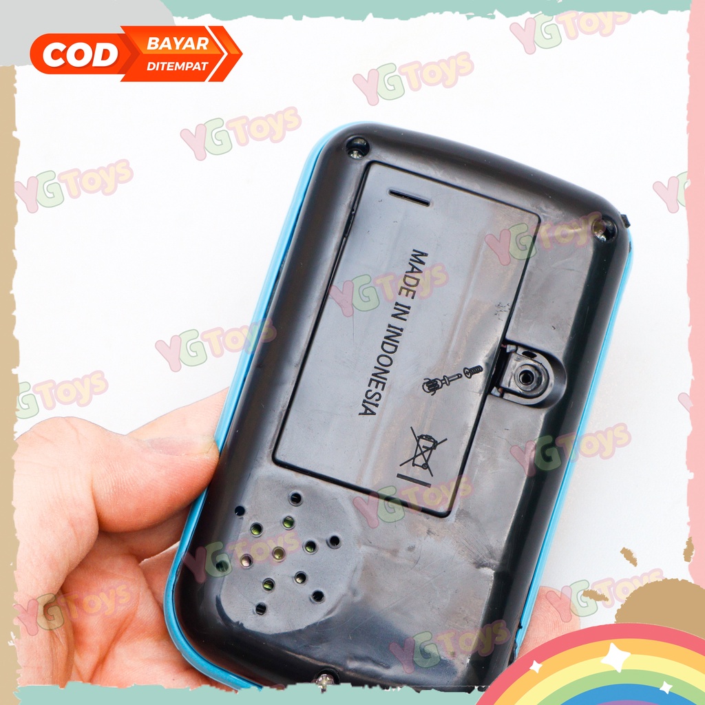 YGtoys Mainan Telfon Telepon Telpon Handphone HP Anak Perempuan Musik Princess Musical Toy HP Aiyaiyai