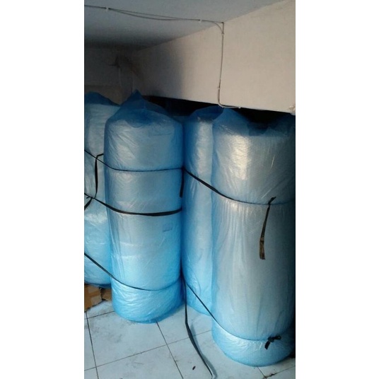 

PEMBUNGKUS PAKING BUBBLE WRAP PLASTIK WRAPING 1,25m x 50m. MURAHH