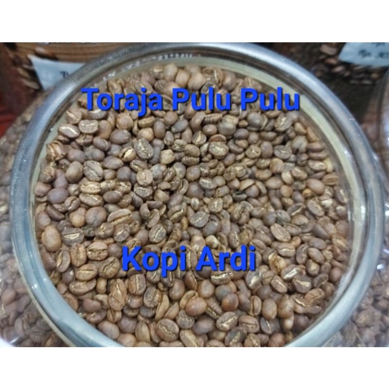 

Kopi Biji/Bubuk Roasting Arabica Toraja Pulu - Pulu Full Washed 1KG Halal dan berijin