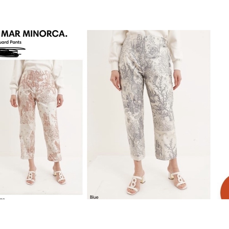 EL MAR MINORCA JACQUARD PANTS BENANG JARUM X MMehuillet