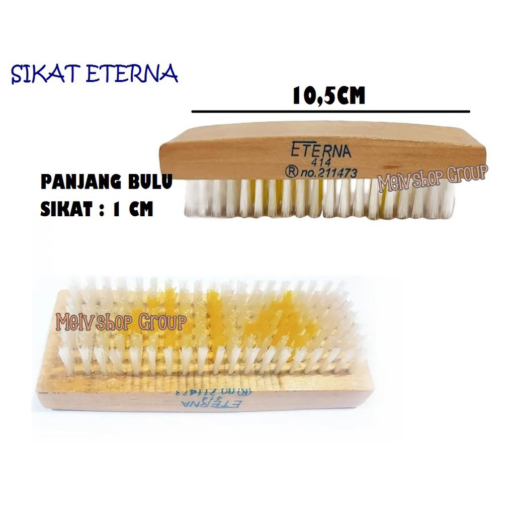 ~ PIYOSHI08 ~ Sikat Cuci Baju Pakaian ETERNA Sikat Bahan Kayu Untuk Sepatu PR121