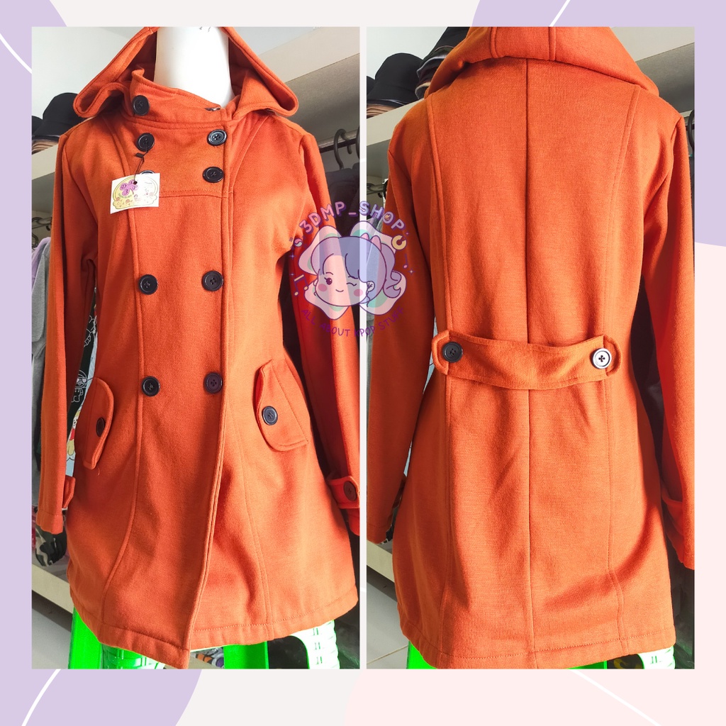 Hoodie jaket wanita korean style