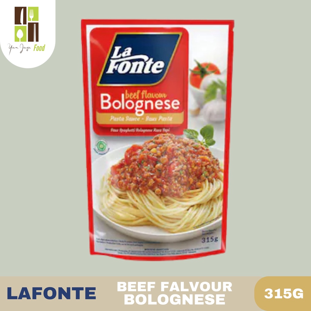 LAFONTE Saus Pasta Beef Bolognese 315gr