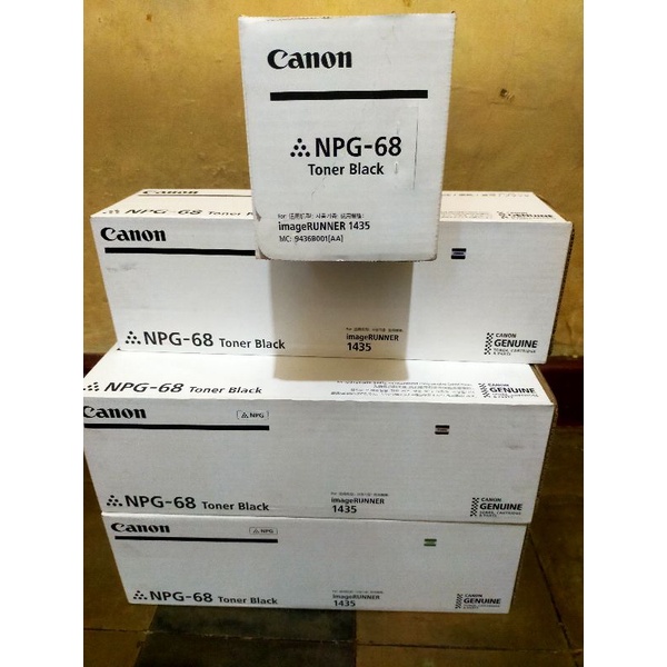 toner canon npg-68 black original Ir 1435dan ir1435if