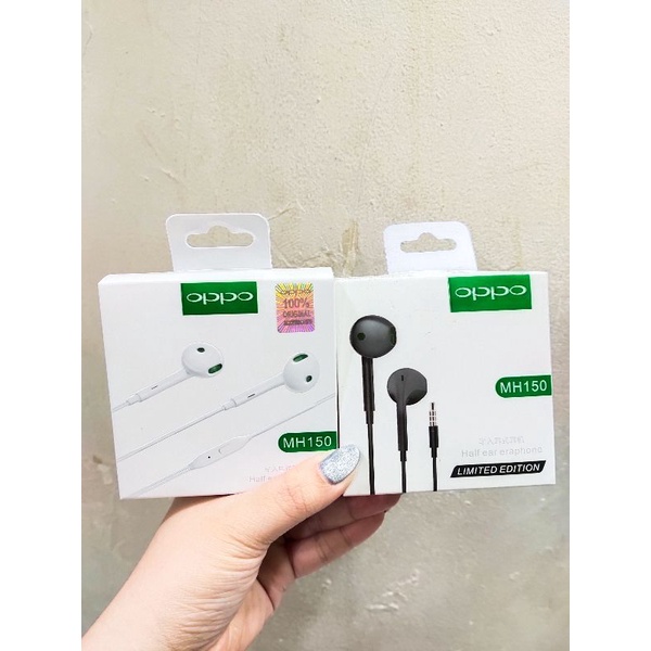 Headset Oppo MH150 Bass Hansfree Handset HF Oppo MH150 Mic Earphone Oppo MH150 Bass