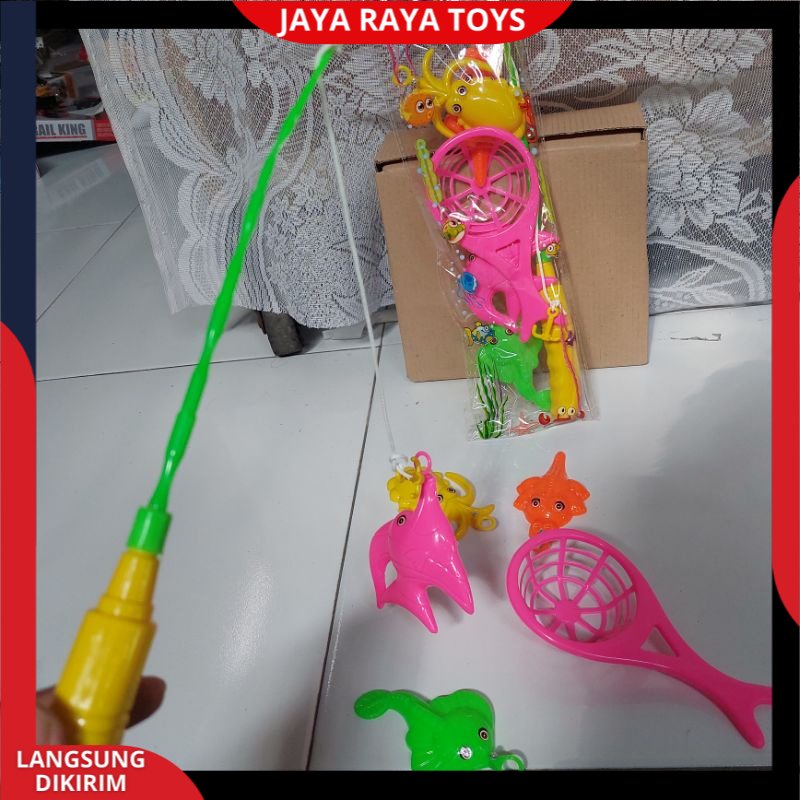 Mainan Pancingan Magnet Baby Shark SH-324 - Fishing Game 1 pancing magnet +SEROK- PANCING HEMAT SNI