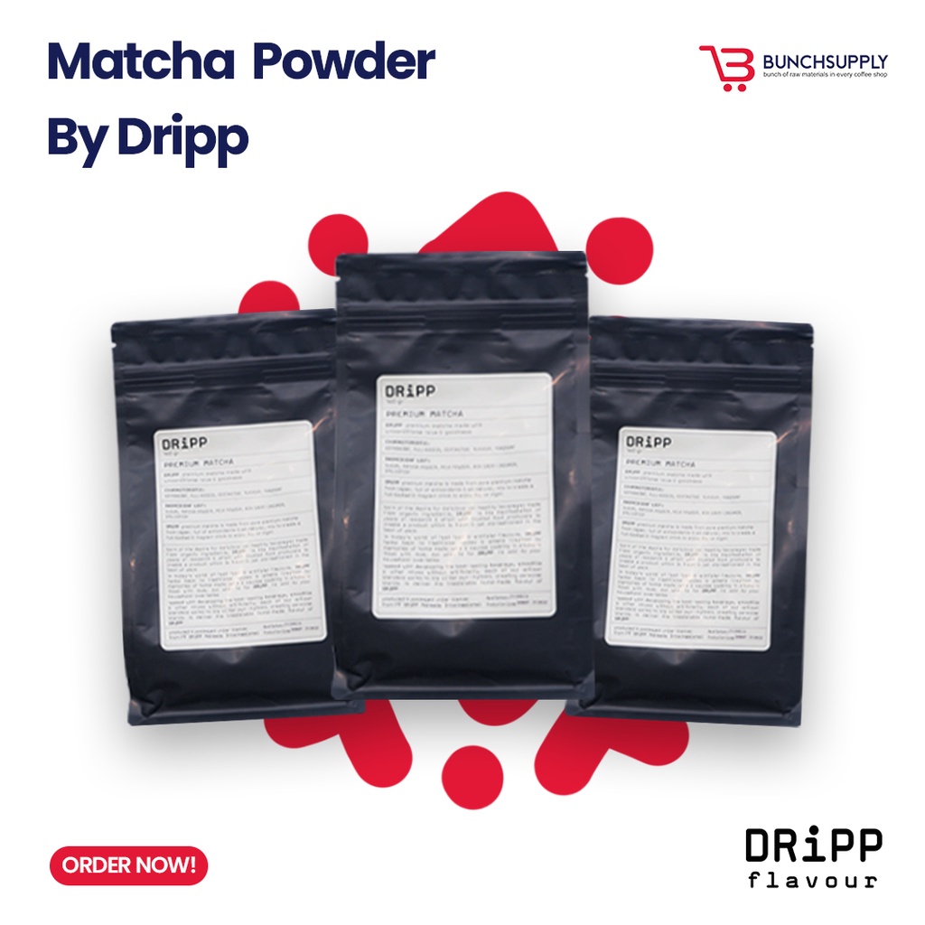 

DRIPP MATCHA POWDER 600gr (BUBUK MATCHA)