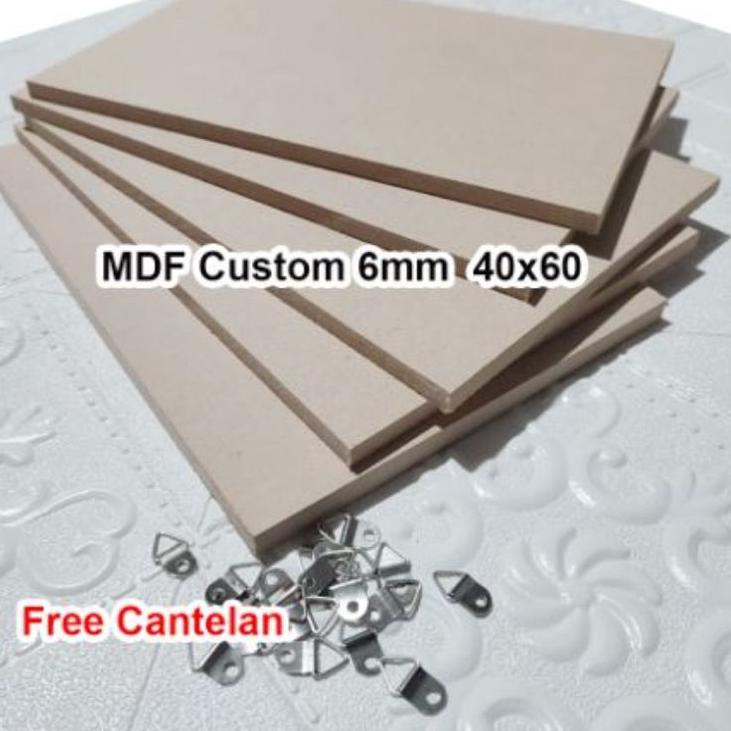 Menarik Papan mdf 6mm 40x60