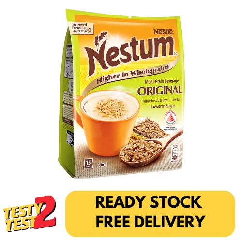 

Nestle Nestum 3-in-1 Wholegrain Beverage - Original 15 x 28g