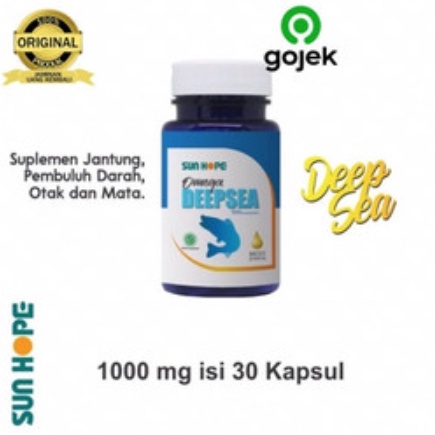 SunHope Deep Sea Suplemen Omega Asli ORI
