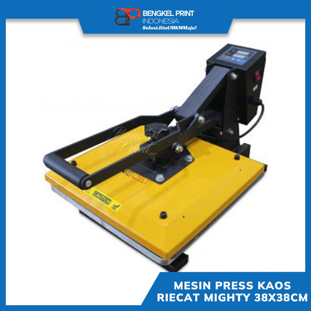 MESIN PRESS KAOS RIECAT MIGHTY 38×38 | HOT PRESS KAOS