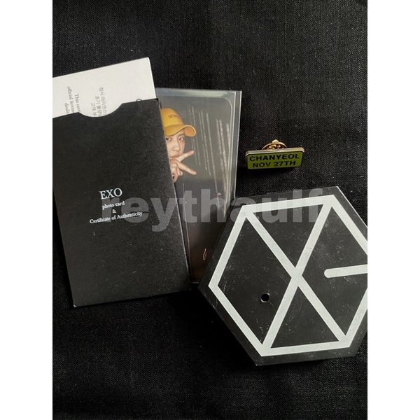 [READY] EXO CHANYEOL OFFICIAL 3D FIGURE GS25 (topi kuning)