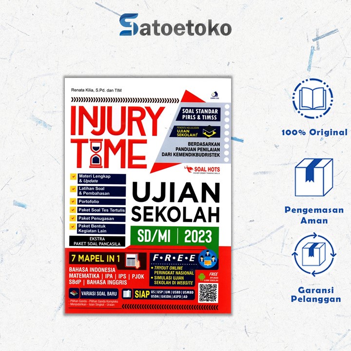 INJURY TIME UJIAN SEKOLAH SD/MI 2023
