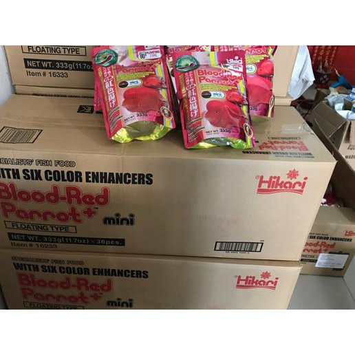 Hikari Blood Red Parrot Mini 333gr