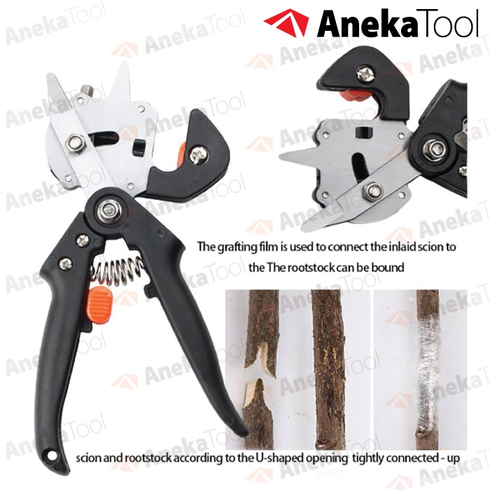 Gunting Grafting Okulasi Stek Sambungan Tanaman Kebun Tool Pruning