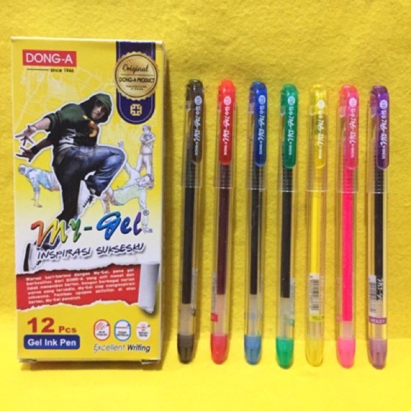 

PULPEN CAIR / GEL DONG - A MY - GEL 0.5 MM HITAM/MERAH/BIRU